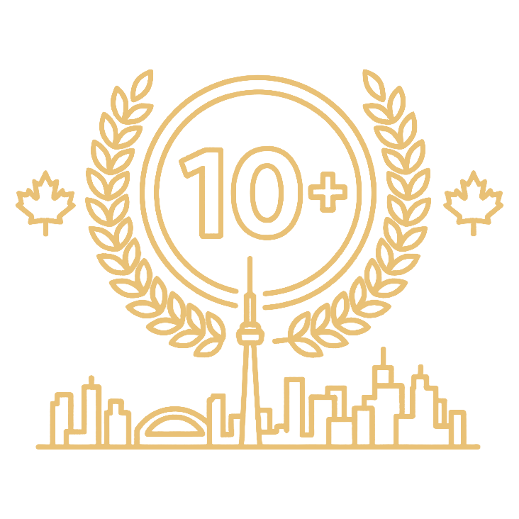 Over 10 years of experience serving Toronto and the GTA