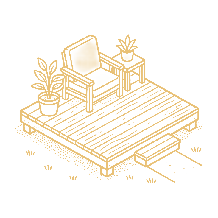 Ground-Level Decks